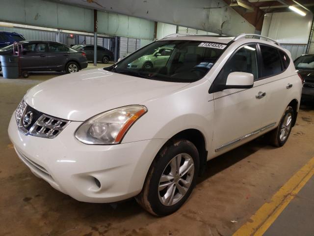 NISSAN ROGUE 2012 with VIN JN8AS5MV7CW350989 - Photo from auction