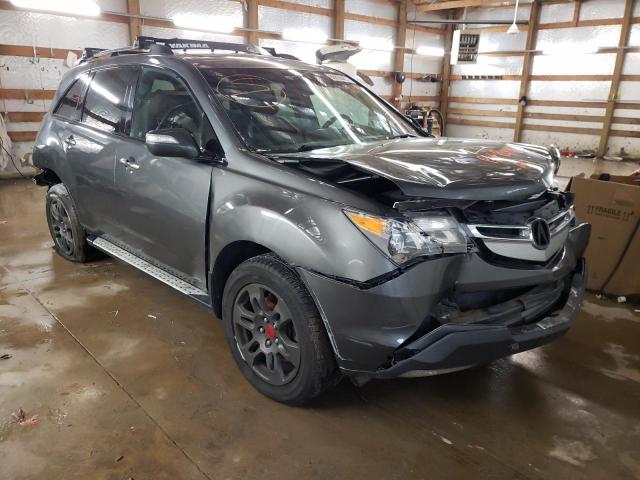 Photo 4 from auction – 2007 ACURA MDX TECHNO with VIN 2HNYD28347H550402