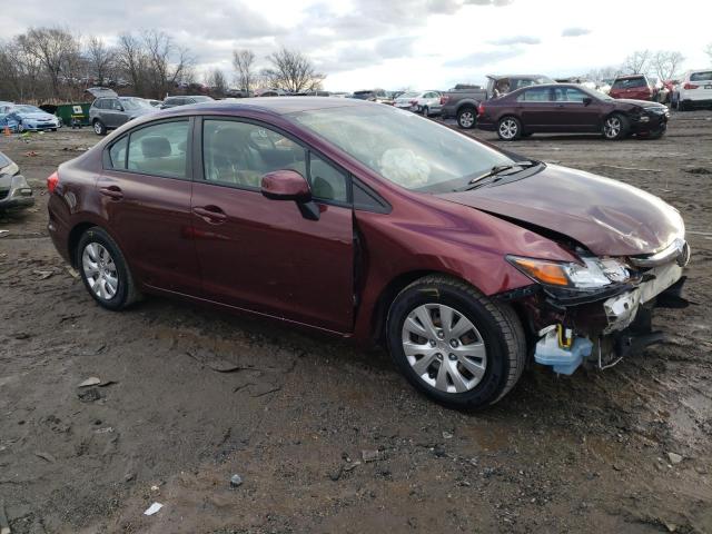 Photo 4 from auction – 2012 HONDA CIVIC LX with VIN 19XFB2F56CE374899