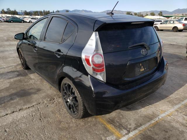 Photo 2 from auction – 2012 TOYOTA PRIUS C with VIN JTDKDTB33C1511450