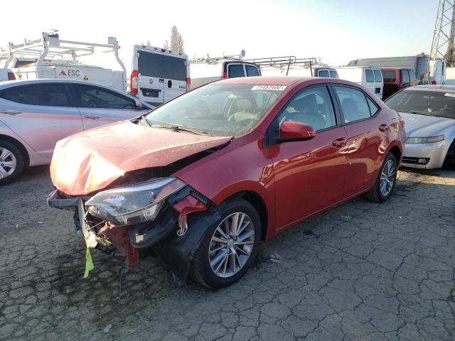 TOYOTA COROLLA L 2014 with VIN 5YFBURHE2EP047688 - Photo from auction