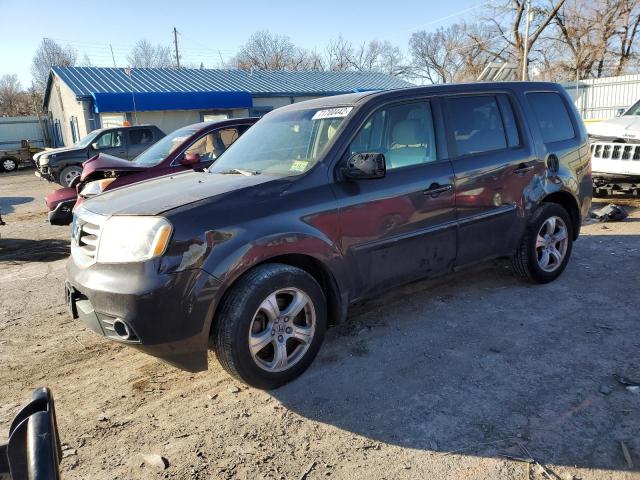 HONDA PILOT EX 2012 with VIN 5FNYF4H49CB016526 - Photo from auction