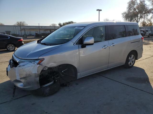 NISSAN QUEST S 2015 with VIN JN8AE2KP0F9130753 - Photo from auction