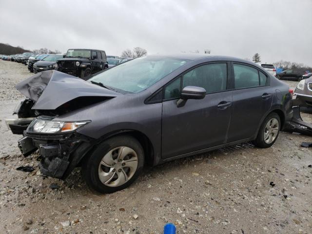 HONDA CIVIC LX 2015 with VIN 19XFB2F58FE700626 - Photo from auction