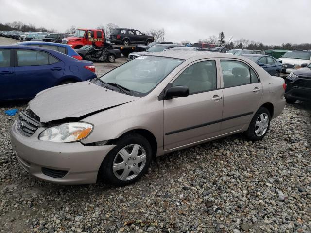 TOYOTA COROLLA CE 2003 with VIN 2T1BR32E33C002098 - Photo from auction