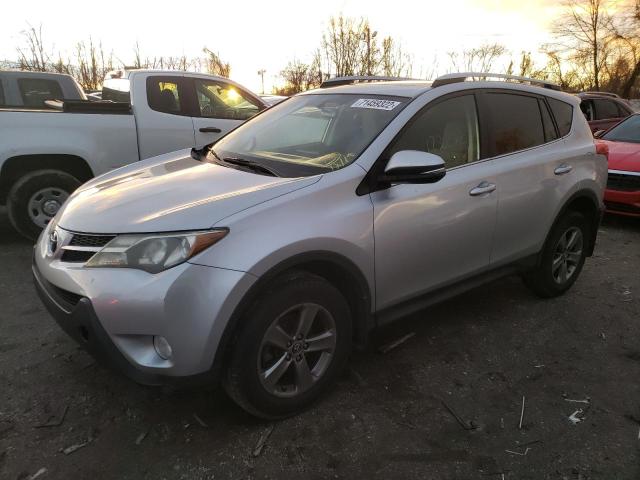 TOYOTA RAV4 XLE 2015 with VIN JTMWFREV2FJ040018 - Photo from auction