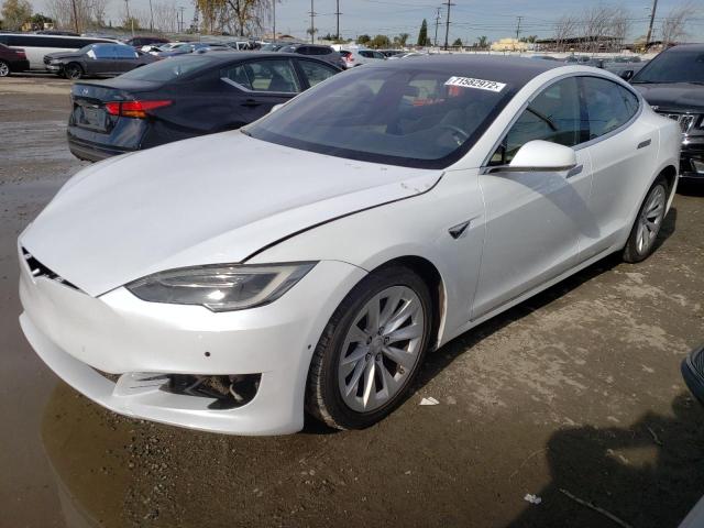 TESLA MODEL S 2017 with VIN 5YJSA1E10HF186973 - Photo from auction