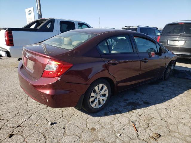 Photo 3 from auction – 2012 HONDA CIVIC LX with VIN 19XFB2F50CE341414