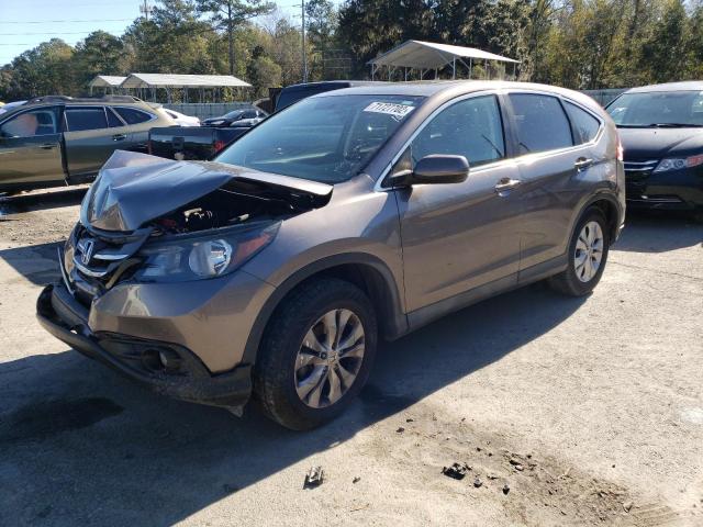 HONDA CR-V EX 2013 with VIN 5J6RM3H56DL021673 - Photo from auction