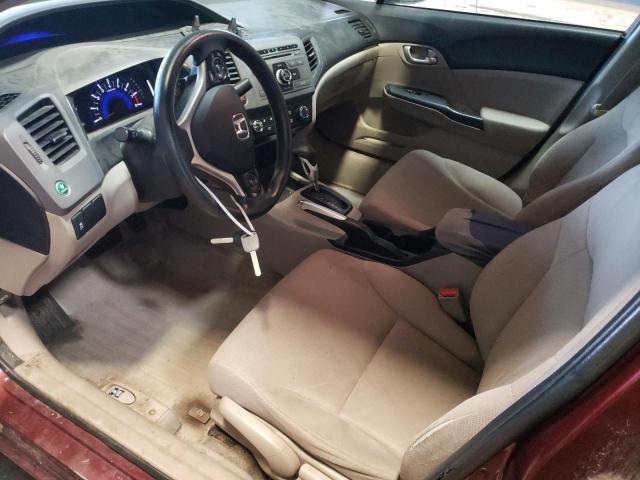 Photo 7 from auction – 2012 HONDA CIVIC EX with VIN 19XFB2F88CE334253