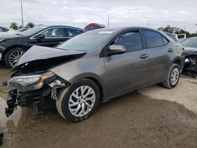 TOYOTA COROLLA L 2019 with VIN 5YFBURHE7KP899160 - Photo from auction
