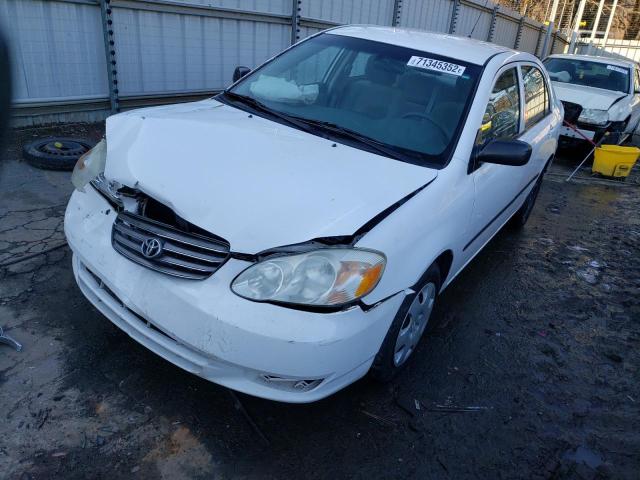 TOYOTA COROLLA CE 2004 with VIN JTDBR32E742040627 - Photo from auction