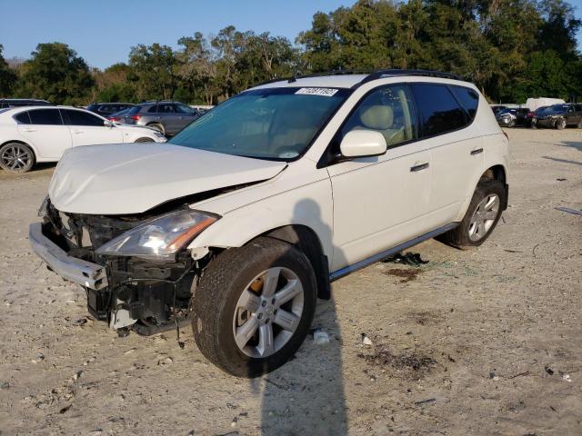 NISSAN MURANO SL 2007 with VIN JN8AZ08T77W508664 - Photo from auction