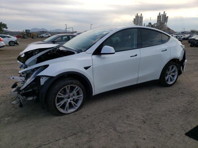 TESLA MODEL Y 2021 with VIN 5YJYGDEE8MF066247 - Photo from auction