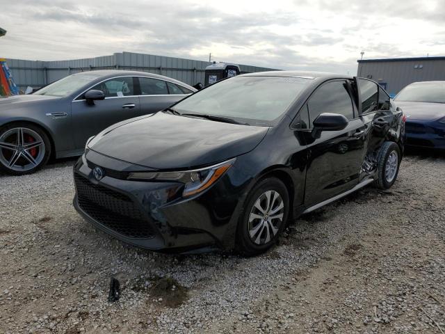 TOYOTA COROLLA LE 2022 with VIN JTDEAMDE9NJ039333 - Photo from auction