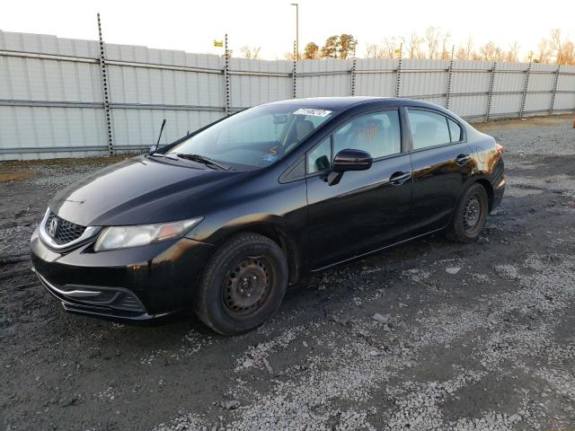 HONDA CIVIC LX 2014 with VIN 19XFB2F55EE239013 - Photo from auction