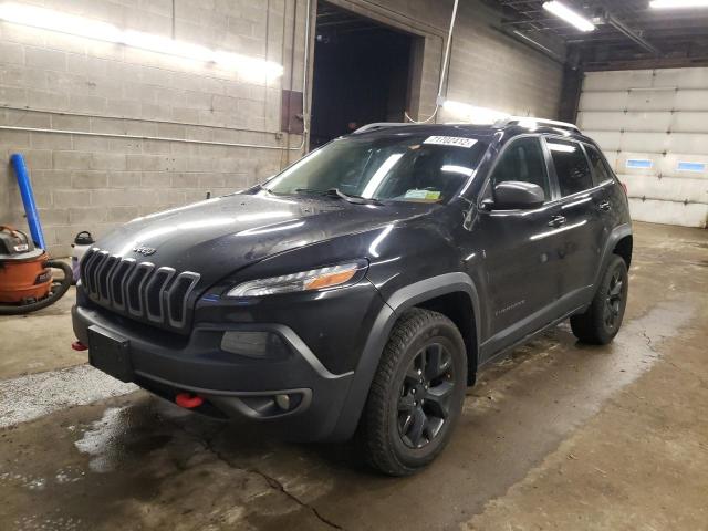 JEEP CHEROKEE T 2014 with VIN 1C4PJMBS7EW310040 - Photo from auction