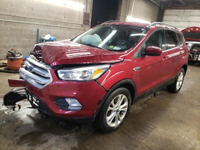 FORD ESCAPE SE 2018 with VIN 1FMCU9GD0JUA81182 - Photo from auction