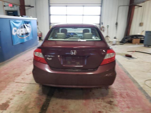 Photo 6 from auction – 2012 HONDA CIVIC EX with VIN 19XFB2F88CE334253