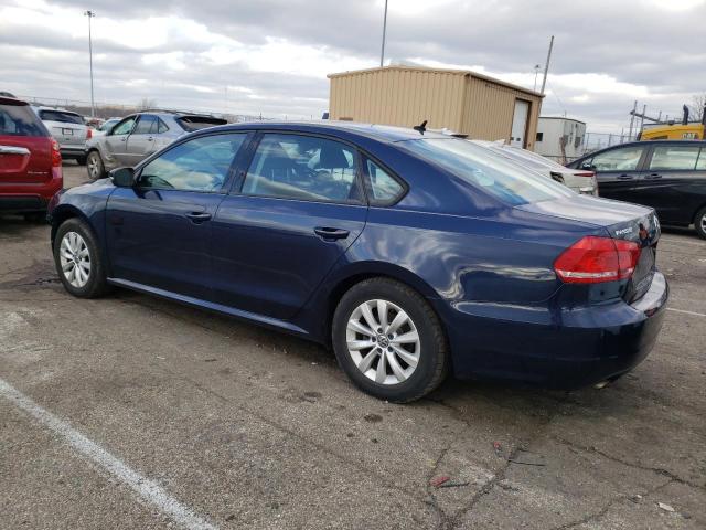 Photo 2 from auction – 2013 VOLKSWAGEN PASSAT S with VIN 1VWAP7A35DC128138