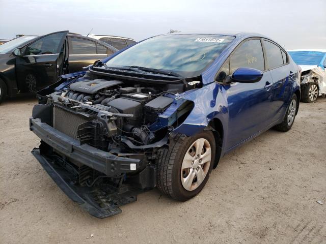 KIA FORTE LX 2017 with VIN 3KPFL4A77HE068397 - Photo from auction