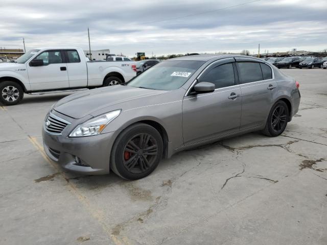 INFINITI G37 BASE 2010 with VIN JN1CV6AP9AM404599 - Photo from auction