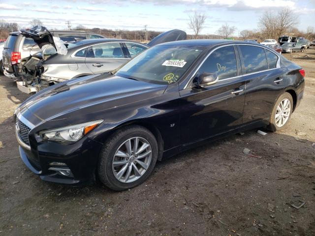 INFINITI Q50 BASE 2015 with VIN JN1BV7AR4FM395708 - Photo from auction