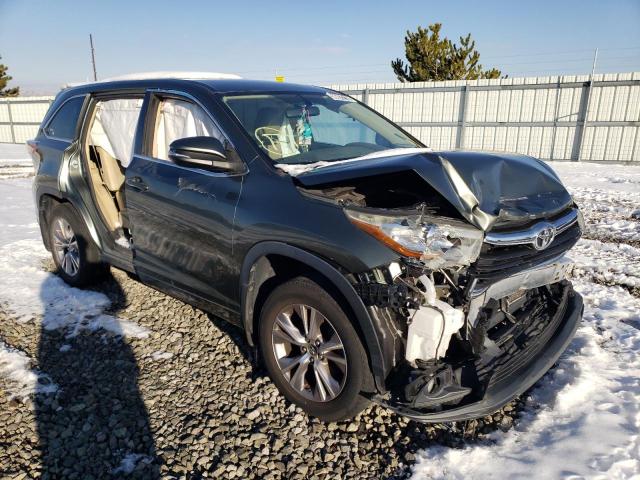 TOYOTA HIGHLANDER 2016 with VIN 5TDBKRFH8GS238304 - Photo from auction