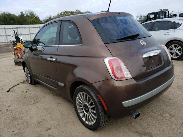 Photo 2 from auction – 2012 FIAT 500 LOUNGE with VIN 3C3CFFCR9CT110551