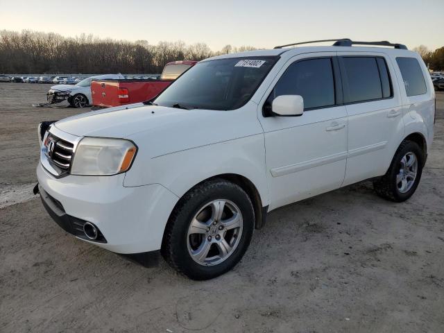 HONDA PILOT EX 2013 with VIN 5FNYF4H48DB017152 - Photo from auction