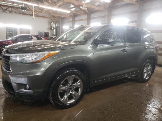 TOYOTA HIGHLANDER 2016 with VIN 5TDDKRFH2GS275809 - Photo from auction