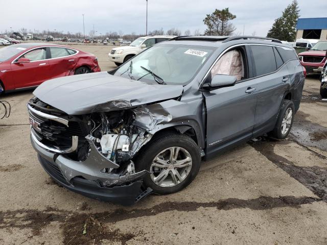 GMC TERRAIN SL 2019 with VIN 3GKALMEV0KL348673 - Photo from auction