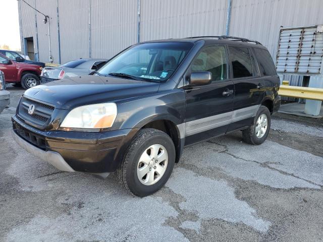 HONDA PILOT LX 2003 with VIN 2HKYF18173H504914 - Photo from auction