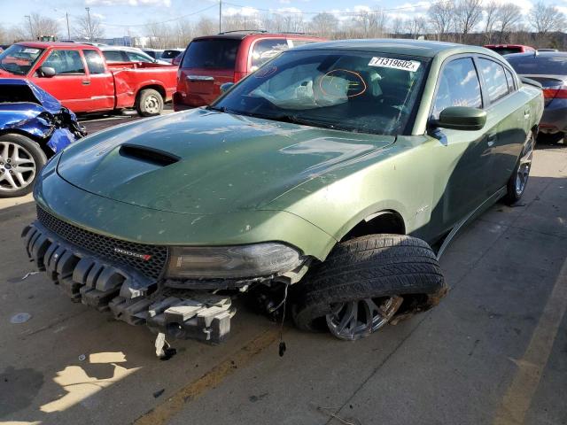 DODGE CHARGER R/ 2019 with VIN 2C3CDXCT5KH742767 - Photo from auction