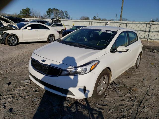 KIA FORTE LX 2017 with VIN KNAFK5A84H5725540 - Photo from auction