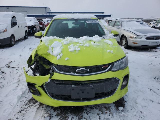 Photo 5 from auction – 2019 CHEVROLET SONIC LT with VIN 1G1JD6SB3K4125024