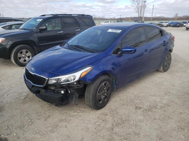 KIA FORTE LX 2017 with VIN 3KPFL4A7XHE057328 - Photo from auction