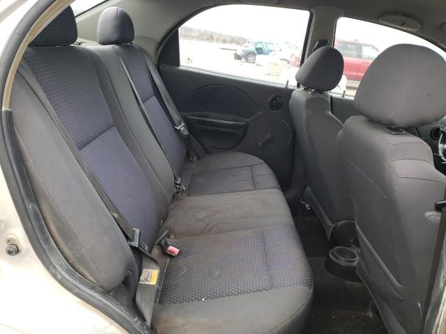 Photo 10 from auction – 2006 CHEVROLET AVEO with VIN KL1TD56646B668432