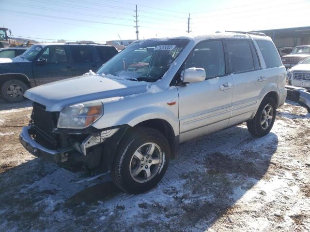 HONDA PILOT EX 2007 with VIN 5FNYF28427B033436 - Photo from auction