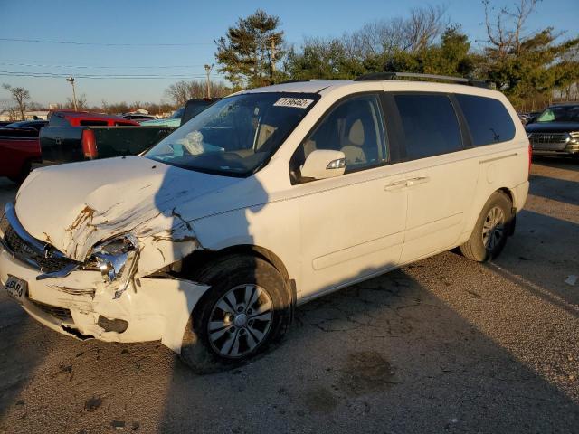 KIA SEDONA LX 2011 with VIN KNDMG4C76B6387022 - Photo from auction