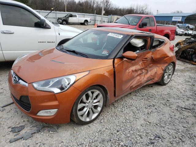 HYUNDAI VELOSTER 2012 with VIN KMHTC6AD0CU070695 - Photo from auction