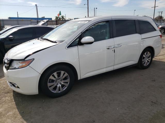 HONDA ODYSSEY EX 2016 with VIN 5FNRL5H69GB092161 - Photo from auction