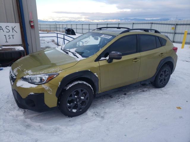 SUBARU CROSSTREK 2021 with VIN JF2GTHSCXMH242704 - Photo from auction