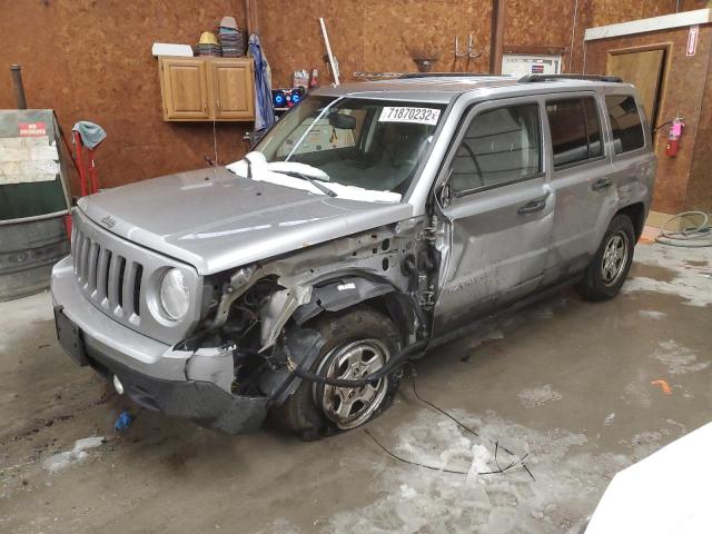 Photo 1 from auction – 2015 JEEP PATRIOT SP with VIN 1C4NJRBB5FD154176