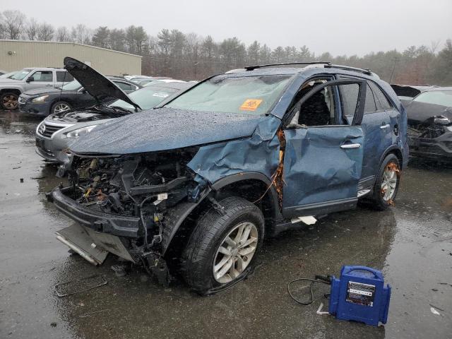 KIA SORENTO LX 2015 with VIN 5XYKTDA74FG591505 - Photo from auction