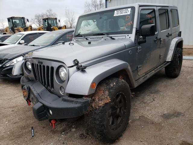 JEEP WRANGLER U 2017 with VIN 1C4BJWEGXHL607399 - Photo from auction