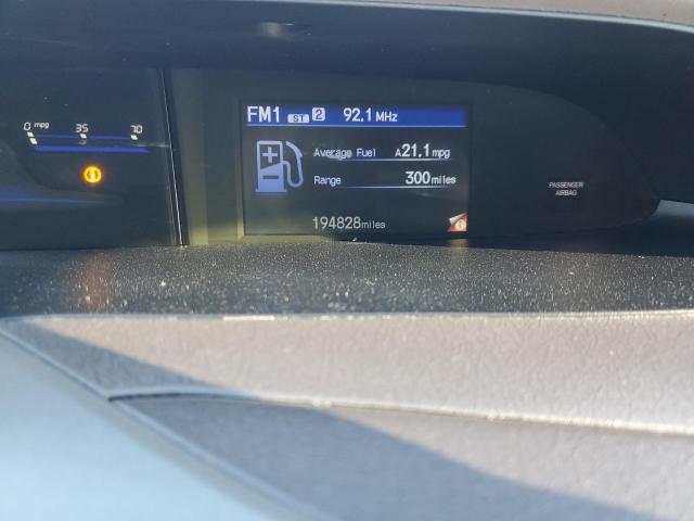 Photo 9 from auction – 2012 HONDA CIVIC LX with VIN 19XFB2F51CE106648