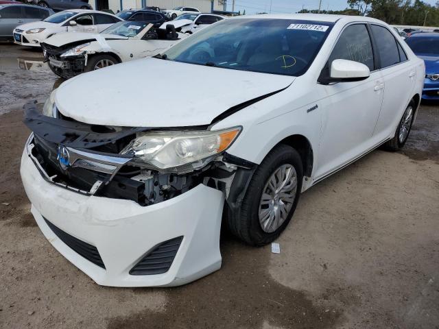 TOYOTA CAMRY HYBR 2013 with VIN 4T1BD1FK3DU094977 - Photo from auction