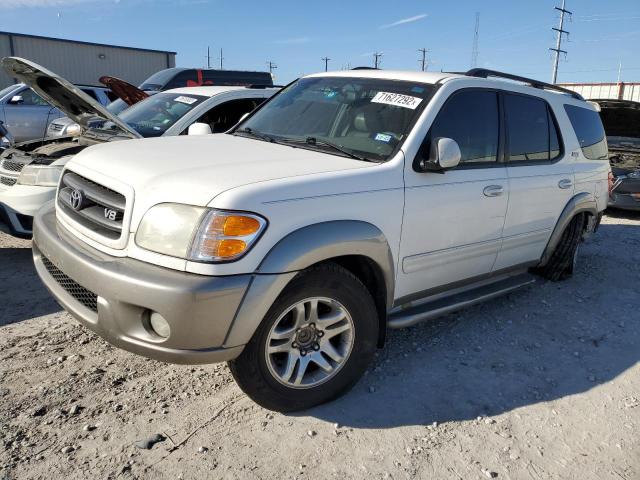 TOYOTA SEQUOIA SR 2003 with VIN 5TDZT34AX3S146152 - Photo from auction