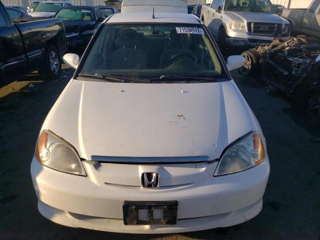 Photo 5 from auction – 2003 HONDA CIVIC HYBR with VIN JHMES95653S007423
